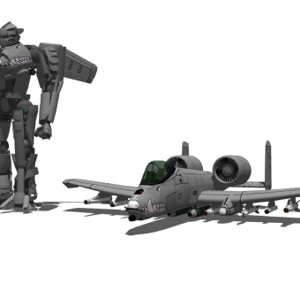 精细机器人模型 (40)